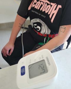 Blood pressure reading - Paving the way for change: ACN's new Street Health Faculty